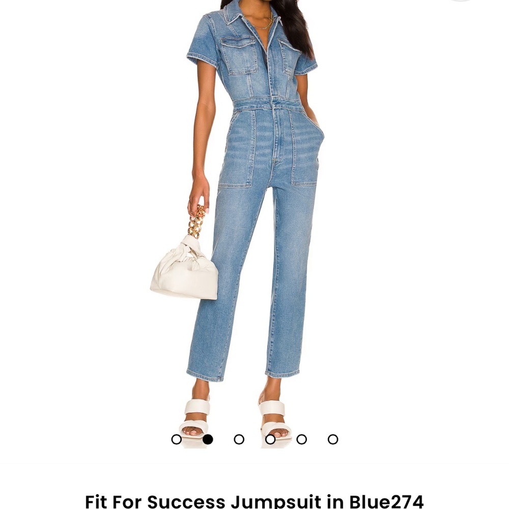 Good American Fit For Success Jumpsuit in Blue274
